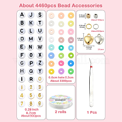 Наборы для изготовления браслетов из полимерной глины своими руками DIY-YW0011-07A