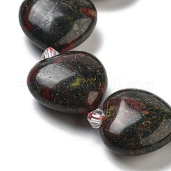 Chapelets de perles de sang de dragon naturel&nbsp;G-C150-A06-01