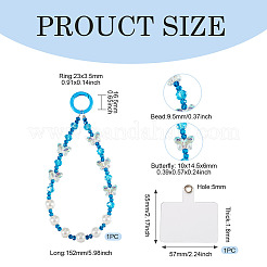 Мобильные ремни из полимерных бусин&nbsp;AJEW-TAC0006-10A