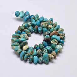 Натуральные имперские нитки из яшмы G-I123-05E