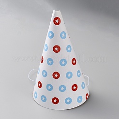 Partyhüte aus Papier Kegel&nbsp;LS-AJEW-WH0348-130C
