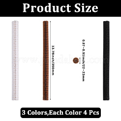 12 Stück 3 Farben Papierverpackungsbeutel&nbsp;DIY-CY0002-19C