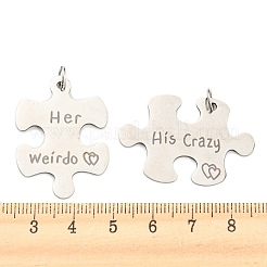 Не тускнеющие 304 нержавеющая сталь разрезные большие подвески STAS-B048-02P