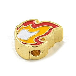 Стойки покрытие латунь эмаль бисер KK-U029-22G-07