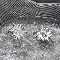 Серьги-гвоздики из циркония KK-B124-13P