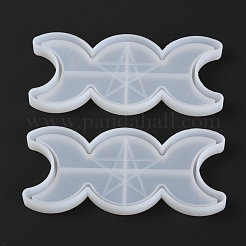 Силиконовые Молды для подноса с изображением луны и звезды в стиле гадания DIY-F061-01