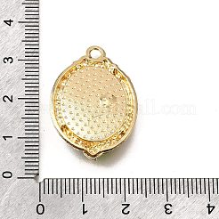 Emaille Anhänger Legierung&nbsp;LS-ENAM-K076-13A-01