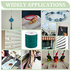 1 рулон 100 ярда круглой нейлоновой плетеной нити&nbsp;NWIR-PH0002-22G