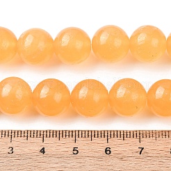 Мед натуральный нефрит бисер пряди&nbsp;G-H343-D10-12mm