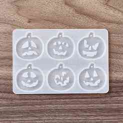 Halloween-Kürbis-Silikon-Anhängerformen&nbsp;DIY-E055-23