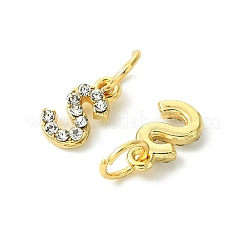 Pendenti con strass in lega di placcatura a cremagliera&nbsp;PALLOY-S187-01S
