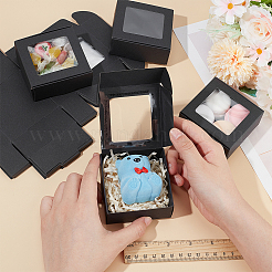 Бумажные коробки конфет CON-WH0097-52A-01