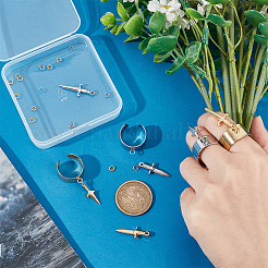 Набор для самостоятельного изготовления кольца-талисмана в виде кинжала DIY-UN0004-64