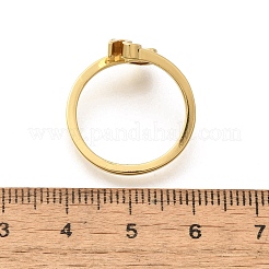 Bagues de manchette en laiton pour femmes&nbsp;RJEW-U044-U