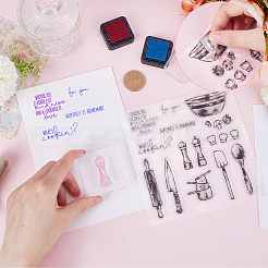 Klare Silikonstempel&nbsp;DIY-WH0504-64A