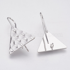 Ganci di orecchini in ottone&nbsp;KK-T029-122P