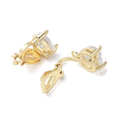 Фурнитура для сережек-клипс из латуни для женщин EJEW-V002-04G-01