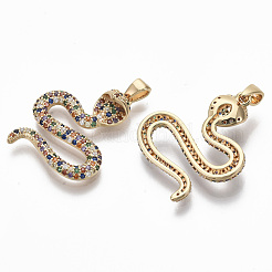 Латунные микро проложить кубического циркония подвески&nbsp;KK-R130-001G-NF