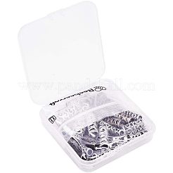 Сплавочные овальные бусины тибетского стиля &nbsp;TIBEB-NB0001-01