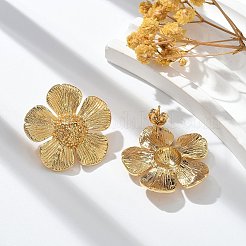 Серьги-гвоздики из нержавеющей стали 304 для женщин&nbsp;STAS-Z117-04G