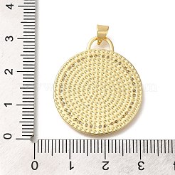 Реечное покрытие латунь с подвесками из кубического циркония KK-Z086-56G