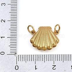 Шармы-соединители в форме ракушки из нержавеющей стали 304&nbsp;STAS-P407-03A-G