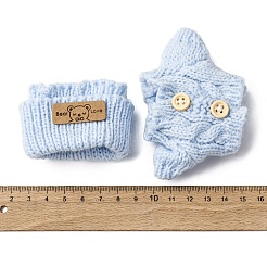 Наборы одежды из пряжи для изготовления кукол DIY-F158-01D