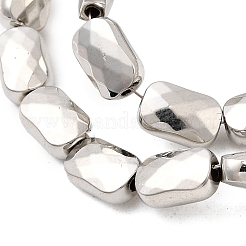 Стеклянные бусины с гальваническим покрытием &nbsp;EGLA-F166-18P