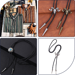 Kit de fabrication de cravates bolo à faire soi-même&nbsp;DIY-GF0010-35AB