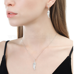 925 серьги-кольца из стерлингового серебра в форме крыльев XN3627