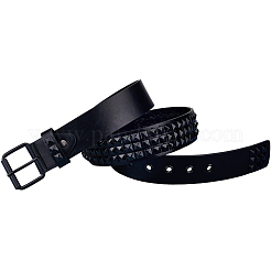 Сплав пирамидальные заклепки pu кожа цепные ремни AJEW-WH20018-82EB