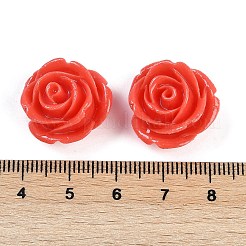 Perle intagliate in corallo sintetico&nbsp;CORA-M001-05E