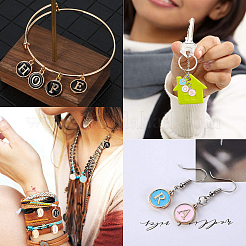 Подвески из позолоченного сплава ENAM-SC0001-36G