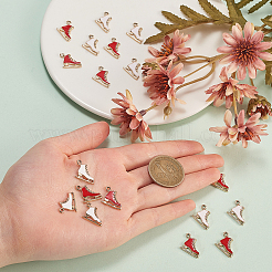 20шт 2 цвета сплава эмалевые подвески&nbsp;PALLOY-CJ0001-137