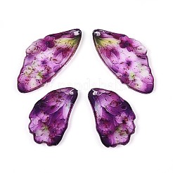 Подвески из прозрачной эпоксидной смолы RESI-T057-30E