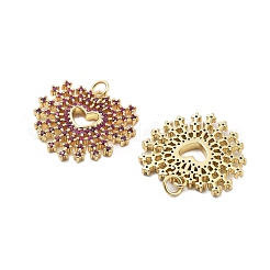 Латунные микро проложить кубического циркония подвески KK-Q006-35G-M