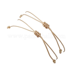 2 ensemble de bracelets tressés en perles de pierres précieuses mélangées naturelles de 2 styles&nbsp;BJEW-JB11035-01