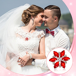 6 шт. латунные пуговицы с 1 отверстиями на ножке BUTT-FG0001-31B