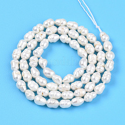 Нити из натурального культивированного пресноводного жемчуга PEAR-N012-04L-01