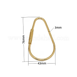 Messingschraube Karabiner Schloss Charms&nbsp;LS-KK-ZX025-66C