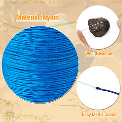 3 rollo de cordón trenzado de nailon de 3 colores&nbsp;NWIR-TA0001-43A