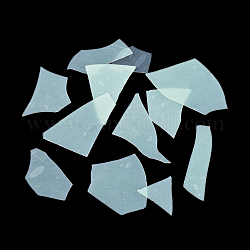 Coe 90 schmelzbare Konfetti-Glas-Chips, für diy kreative geschmolzene glaskunststücke, Lavendel, 5.5~62.5x2.5~35x0.1~1.5 mm