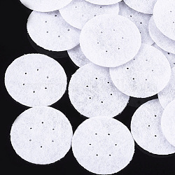 Салфетка из нетканой ткани, плоско-круглые, белые, 24.5~25x0.6 мм, около 1000 шт / упаковка