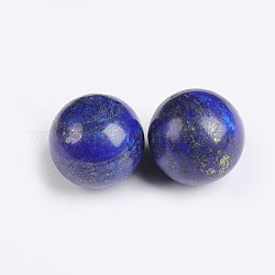 Lapislázuli naturales teñidos abalorios redondos de lapislázuli, esfera de piedras preciosas, sin agujero / sin perforar, 16mm