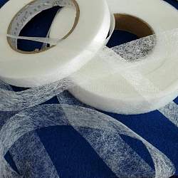 Cinta adhesiva de doble cara, para la fabricación de ropa, blanco, 1 pulgada (25 mm), 70yards / rodillo (64 m / rollo)