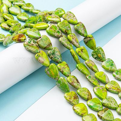 Натуральные имперские нитки из яшмы G-C074-04C-1