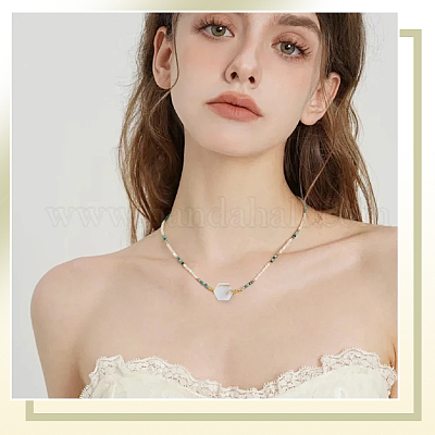 2 нить бусин из натуральных пресноводных ракушек SSHEL-SC0001-36D-1