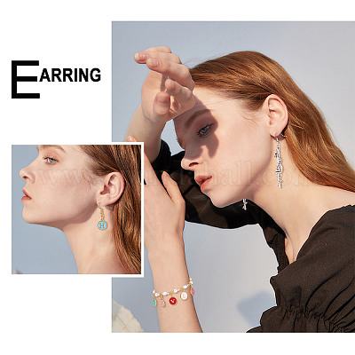 5 комплект 5-х стилевых эмалевых подвесок из сплава ENAM-PH0001-72-1