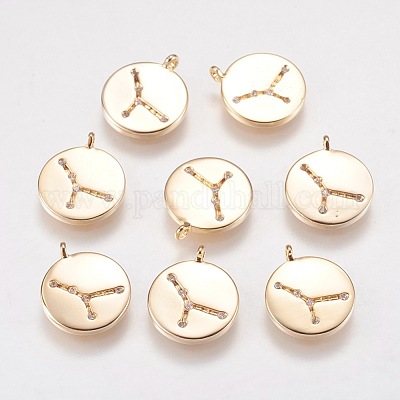 Латунные подвески KK-K215-29B-1