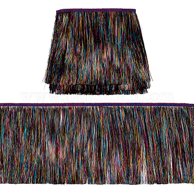 Лента из полиэстера длиной 10 м с отделкой кисточками в виде домашних животных. SRIB-WH0011-191-1